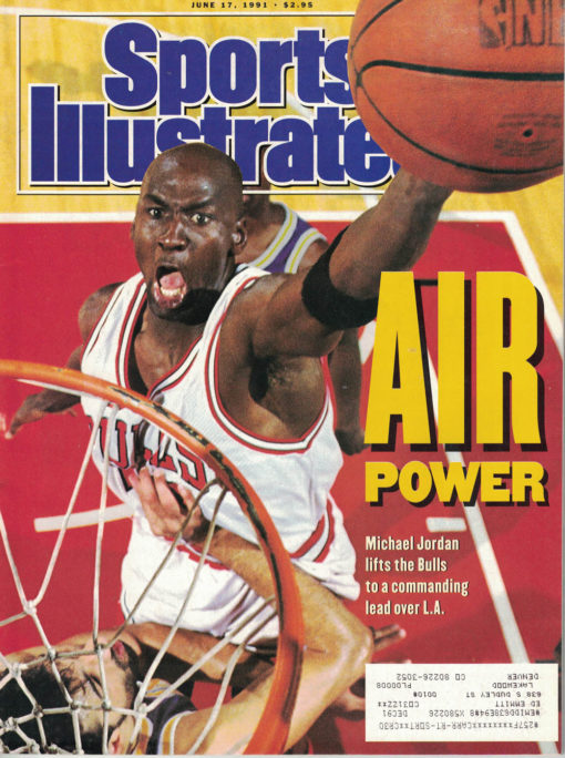 Michael Jordan Chicago Bulls June 1991 Sports Illustrated Magazine 26697