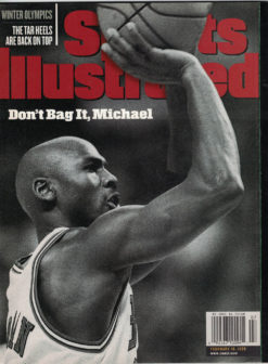 Michael Jordan Chicago Bulls 1998 Sports Illustrated Magazine No Label 26714
