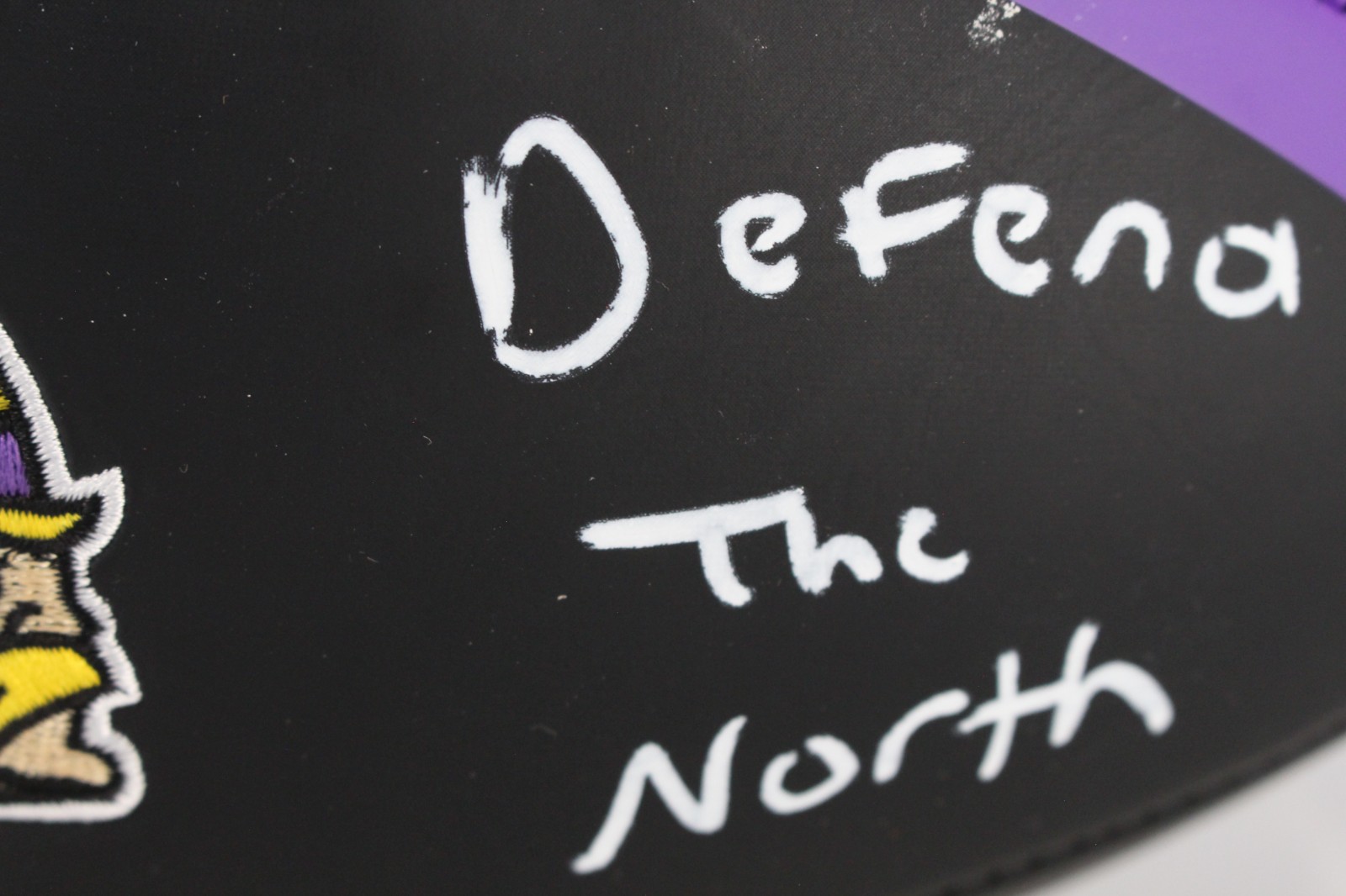 Linval Joseph Autographed Minnesota Vikings Logo Footbal Defend North DEN 59388 3 Linval Joseph Autographed Minnesota Vikings Logo Footbal Defend North DEN 59388