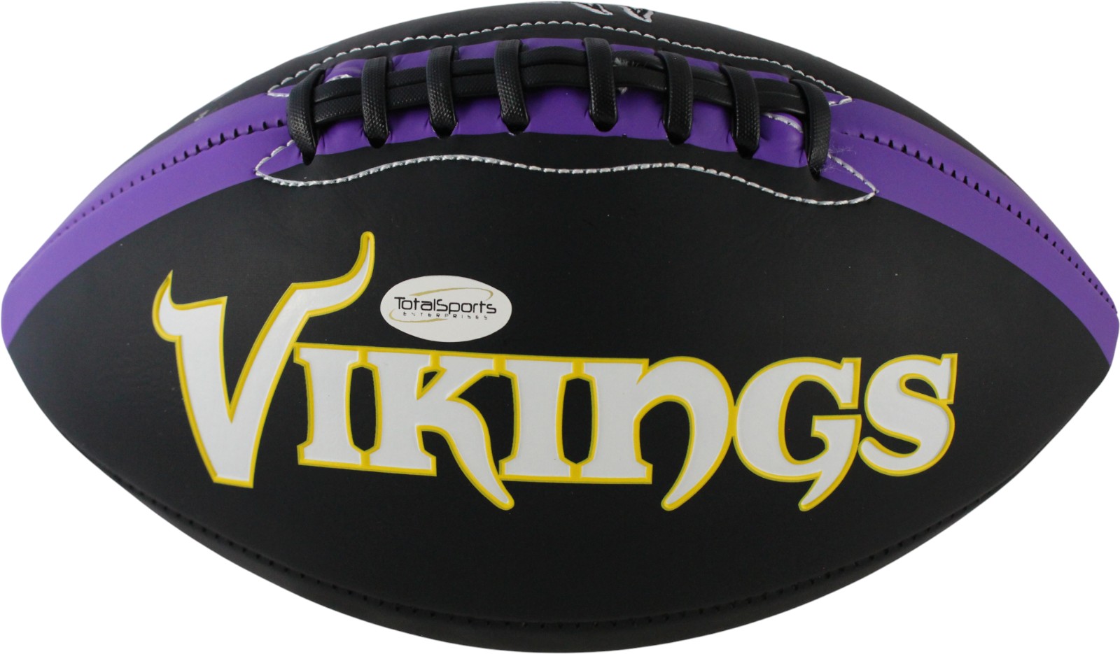 Linval Joseph Autographed Minnesota Vikings Logo Footbal Defend North DEN 59388 4 Linval Joseph Autographed Minnesota Vikings Logo Footbal Defend North DEN 59388