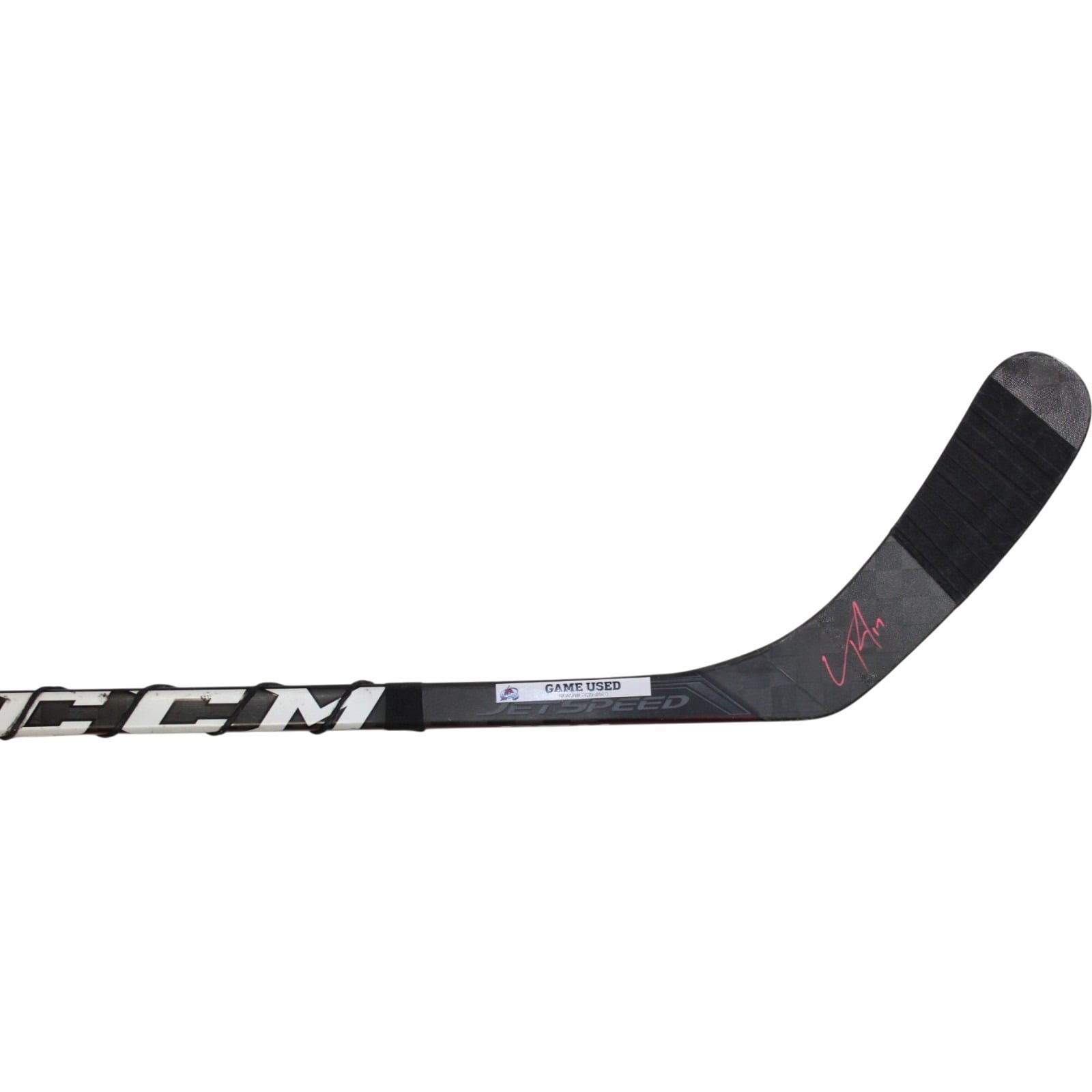 Tyson Jost Signed Colorado Avalanche Authentic Hockey Stick Game Used BAS 39968 4 Tyson Jost Signed Colorado Avalanche Authentic Hockey Stick Game Used BAS 39968