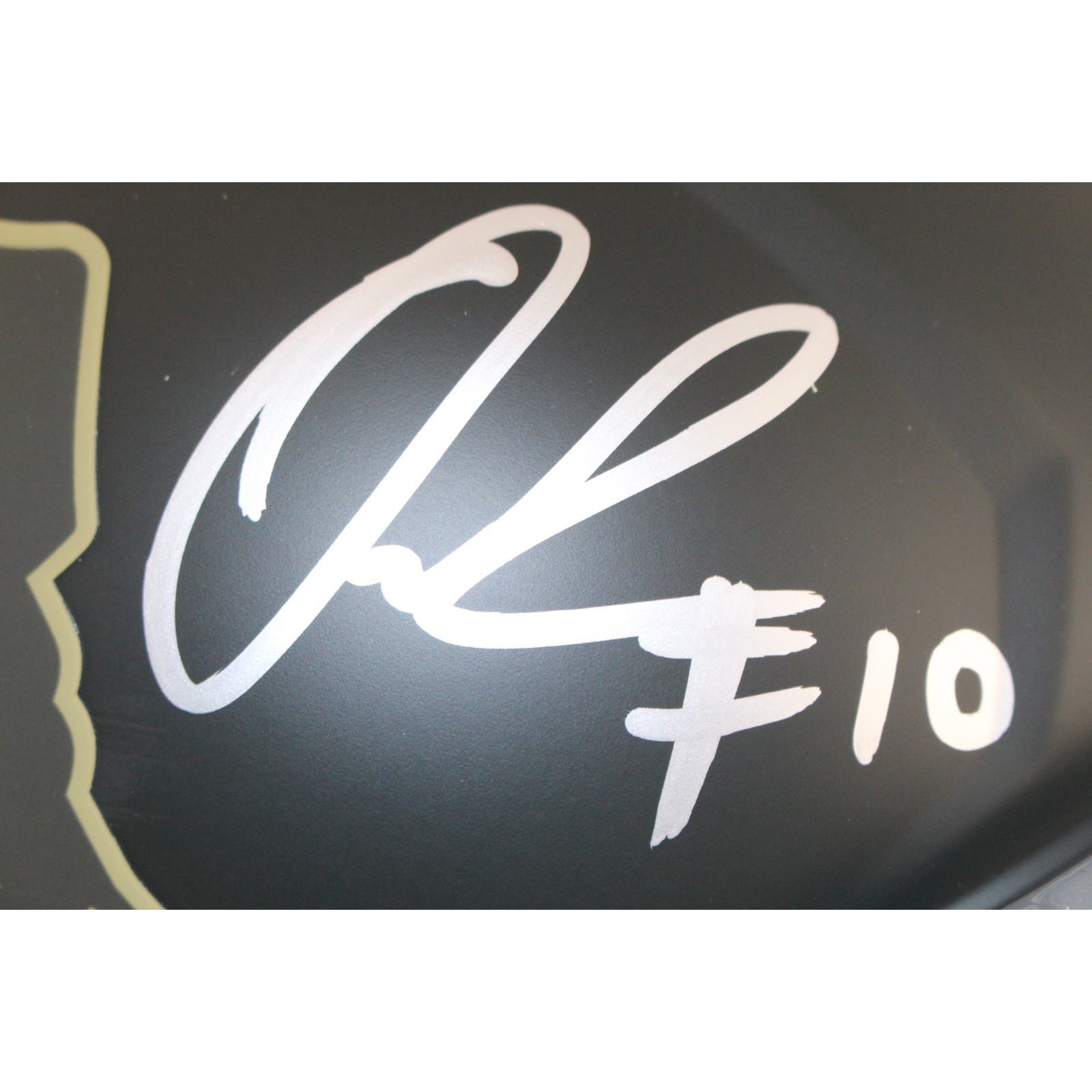 Quinshon Judkins Autographed Cleveland Browns Pro 25STS Helmet Beckett WIT 53110