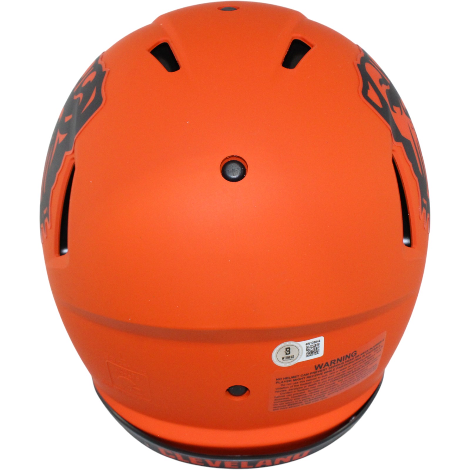 Quinshon Judkins Autographed Cleveland Browns Pro Rave Helmet Beckett WIT 53109 3 Quinshon Judkins Autographed Cleveland Browns Pro Rave Helmet Beckett WIT 53109