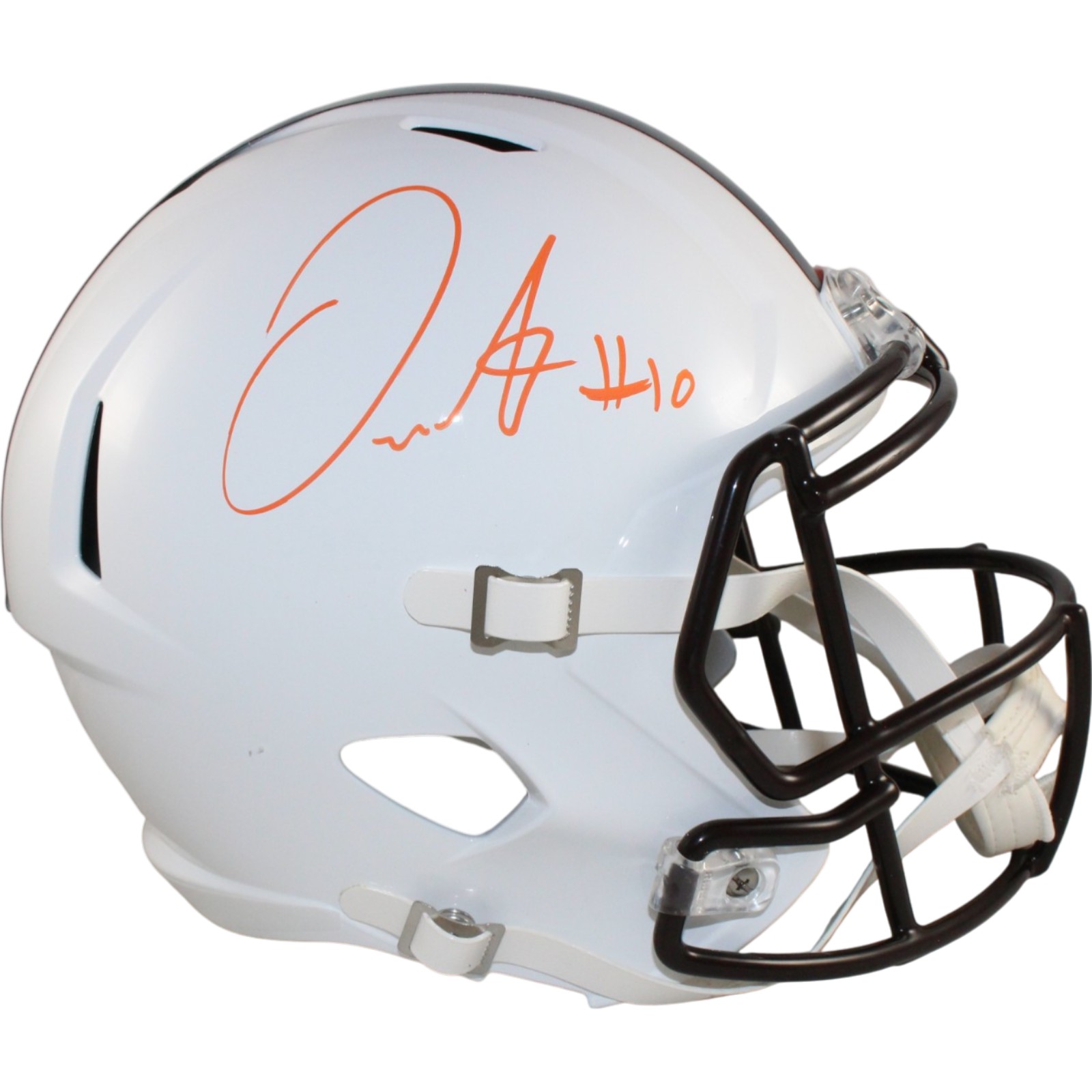 Quinshon Judkins Signed Cleveland Browns F/S 23 Alt Helmet Beckett Witness 55163 1 Quinshon Judkins Signed Cleveland Browns F/S 23 Alt Helmet Beckett Witness 55163