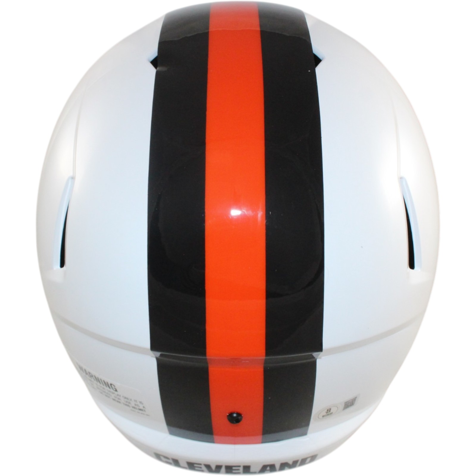 Quinshon Judkins Signed Cleveland Browns F/S 23 Alt Helmet Beckett Witness 55163 3 Quinshon Judkins Signed Cleveland Browns F/S 23 Alt Helmet Beckett Witness 55163