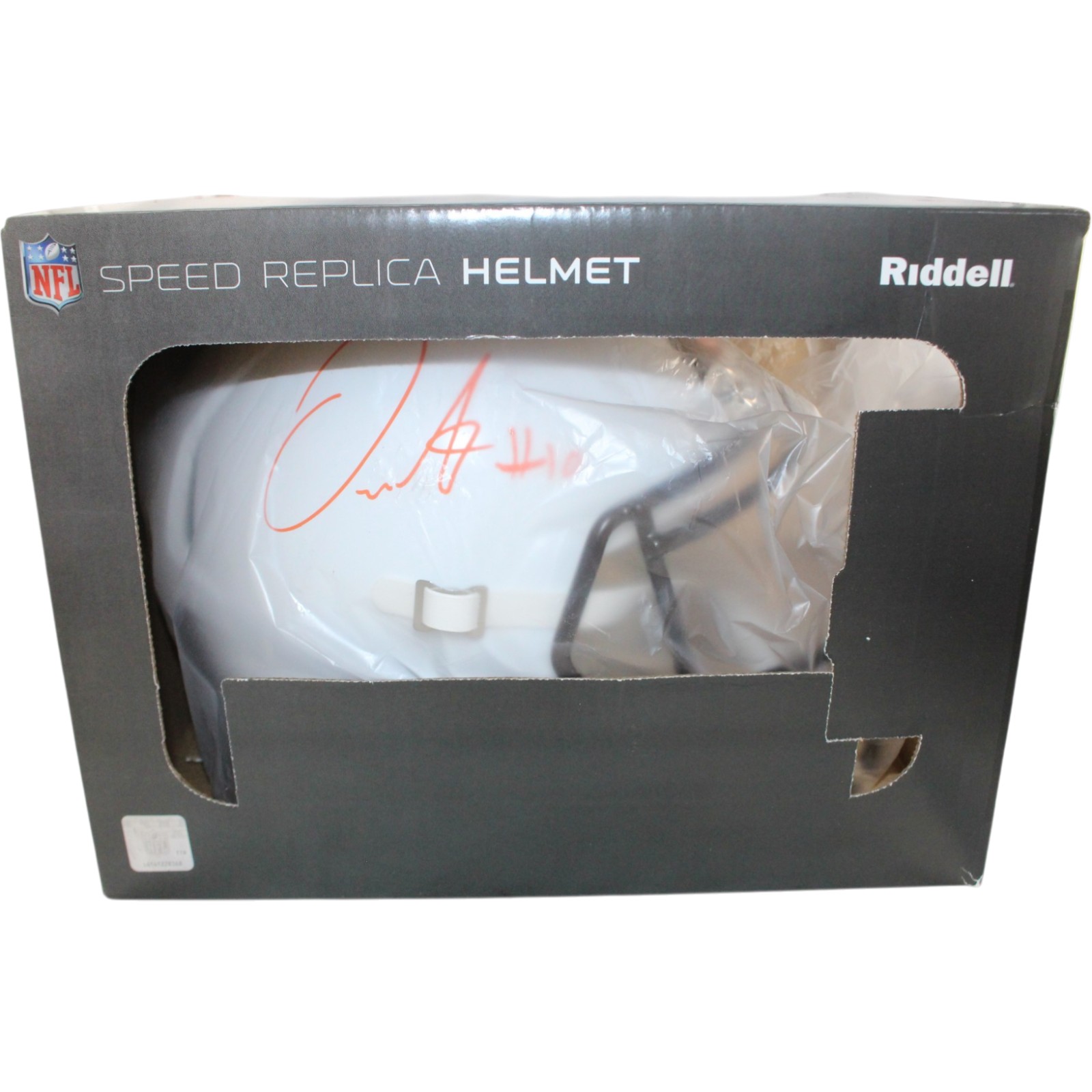 Quinshon Judkins Signed Cleveland Browns F/S 23 Alt Helmet Beckett Witness 55163 6 Quinshon Judkins Signed Cleveland Browns F/S 23 Alt Helmet Beckett Witness 55163
