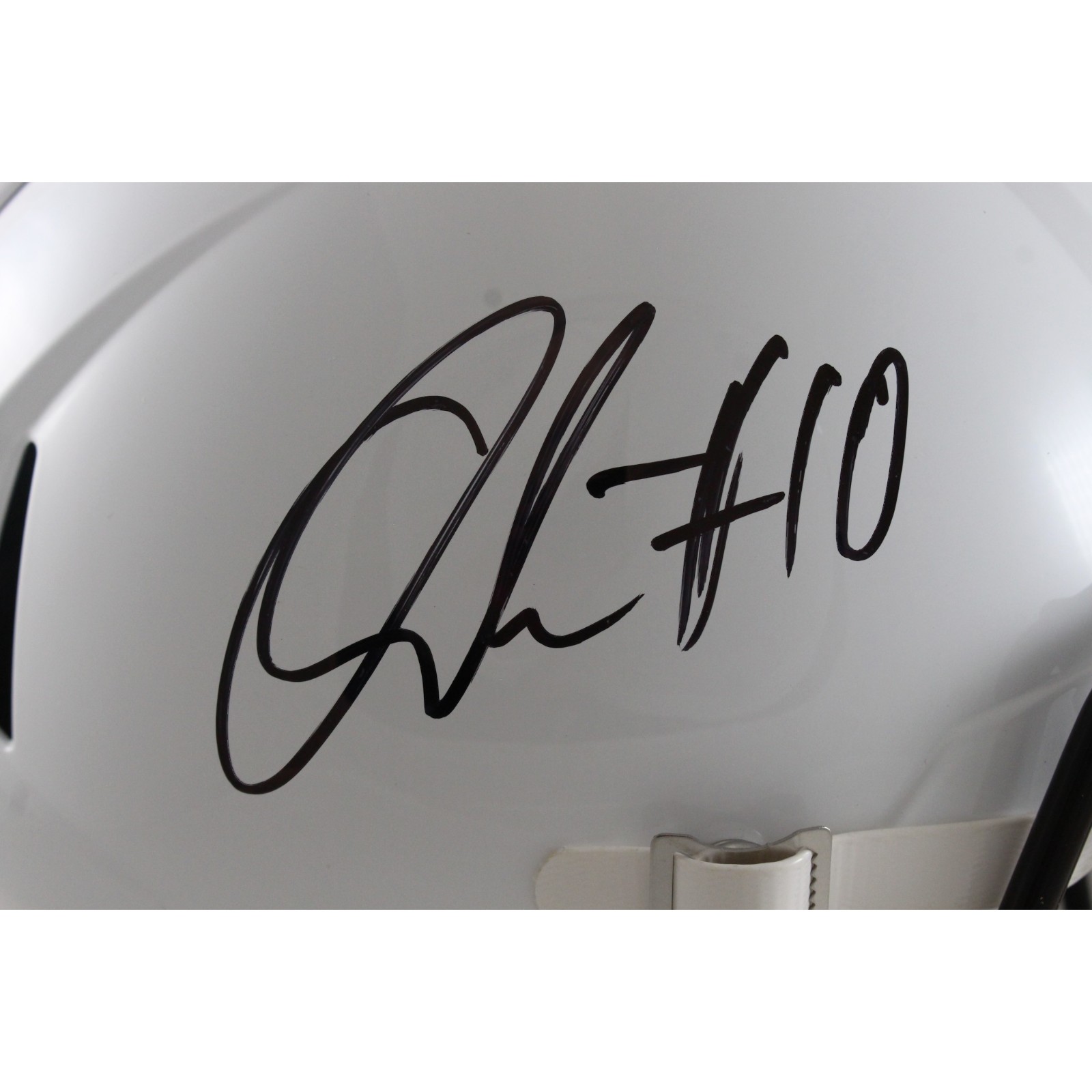 Quinshon Judkins Autographed Cleveland Browns F/S 23 Alt Helmet Beckett W 55260