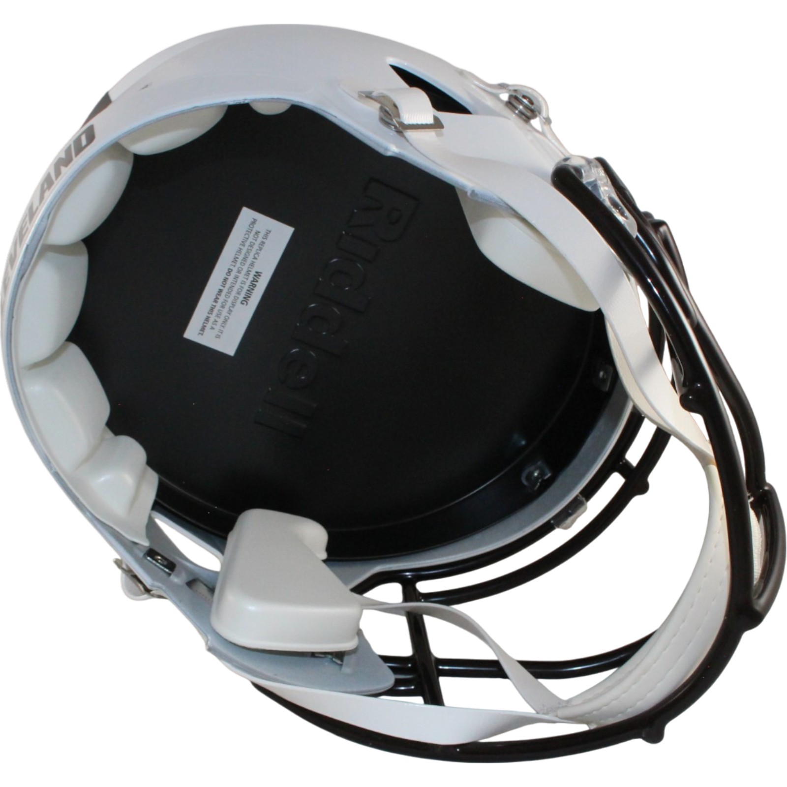 Quinshon Judkins Autographed Cleveland Browns F/S 23 Alt Helmet Beckett W 55260 4 Quinshon Judkins Autographed Cleveland Browns F/S 23 Alt Helmet Beckett W 55260