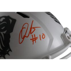 Quinshon Judkins Signed Cleveland Browns F/S 24 STS Helmet Beckett Witness 55166