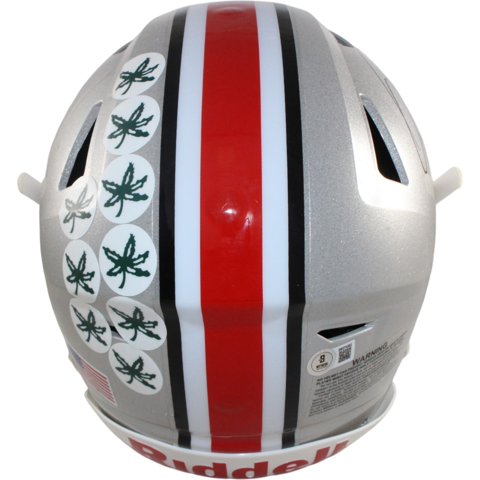 Quinshon Judkins Signed Ohio State Buckeyes Speedflex Helmet Beckett W 55160 3 Quinshon Judkins Signed Ohio State Buckeyes Speedflex Helmet Beckett W 55160