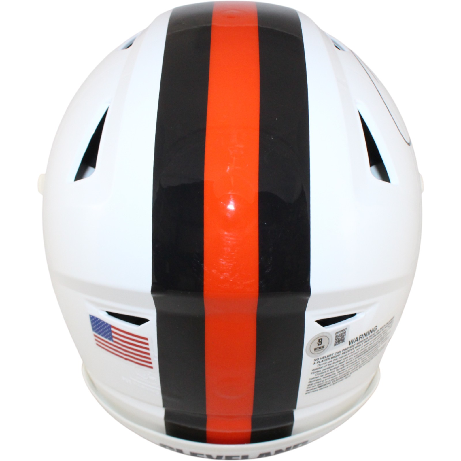 Quinshon Judkins Autographed Cleveland Browns Speedflex ALT Helmet Beckett 53119 4 Quinshon Judkins Autographed Cleveland Browns Speedflex ALT Helmet Beckett 53119