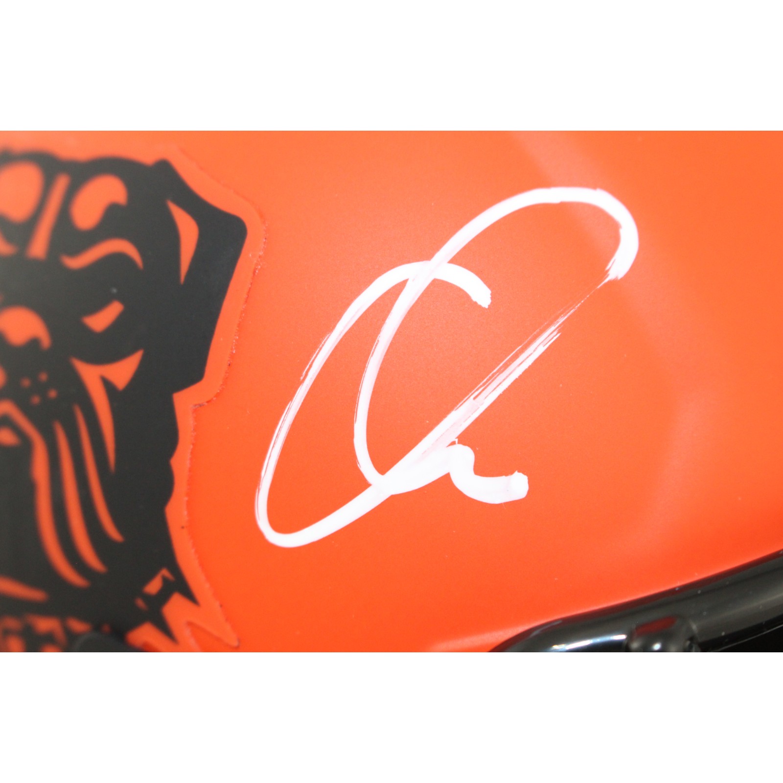 Quinshon Judkins Autographed Cleveland Browns Mini Helmet Rave Beckett W 53139