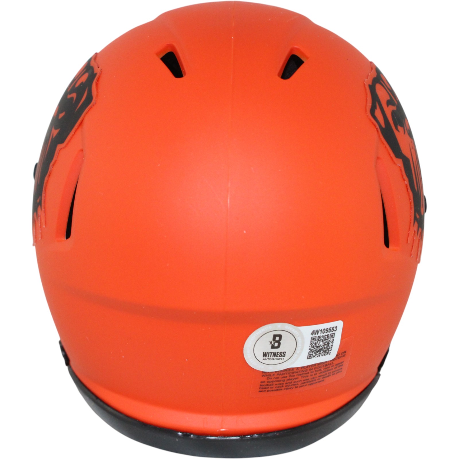 Quinshon Judkins Autographed Cleveland Browns Mini Helmet Rave Beckett W 53139 3 Quinshon Judkins Autographed Cleveland Browns Mini Helmet Rave Beckett W 53139