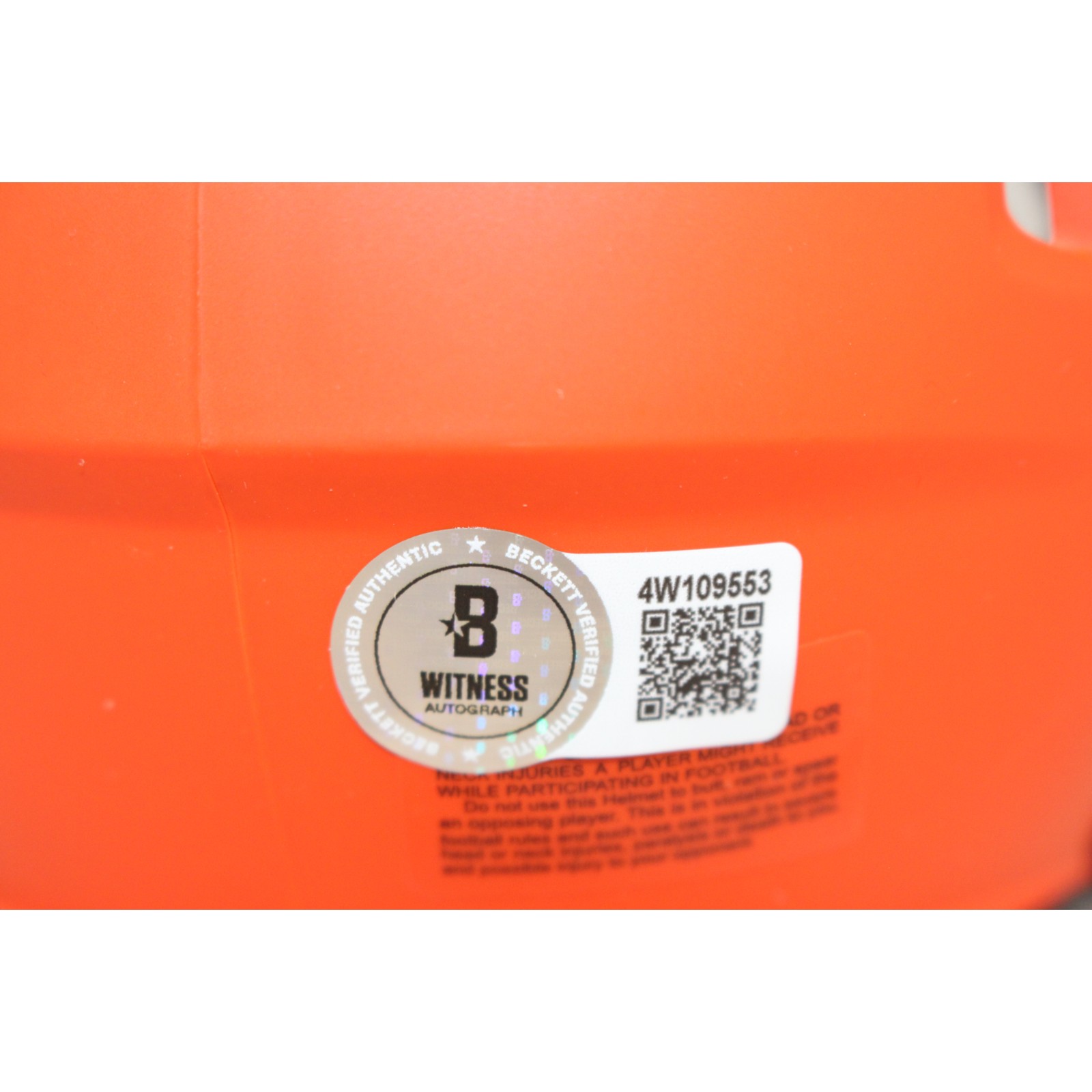 Quinshon Judkins Autographed Cleveland Browns Mini Helmet Rave Beckett W 53139 4 Quinshon Judkins Autographed Cleveland Browns Mini Helmet Rave Beckett W 53139