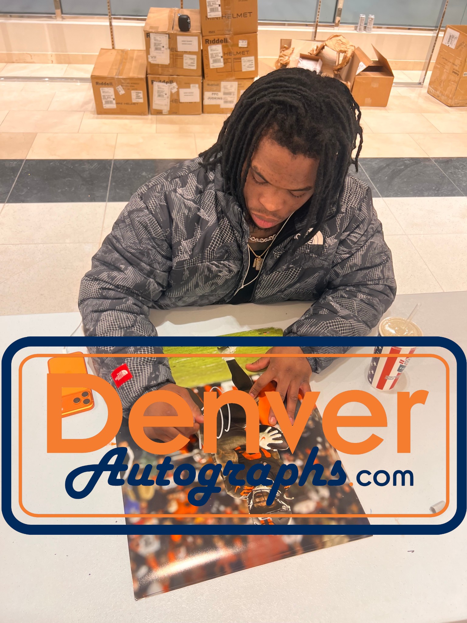 Quinshon Judkins Autographed Cleveland Browns 16x20 Photo Beckett Witness 55167 4 Quinshon Judkins Autographed Cleveland Browns 16x20 Photo Beckett Witness 55167