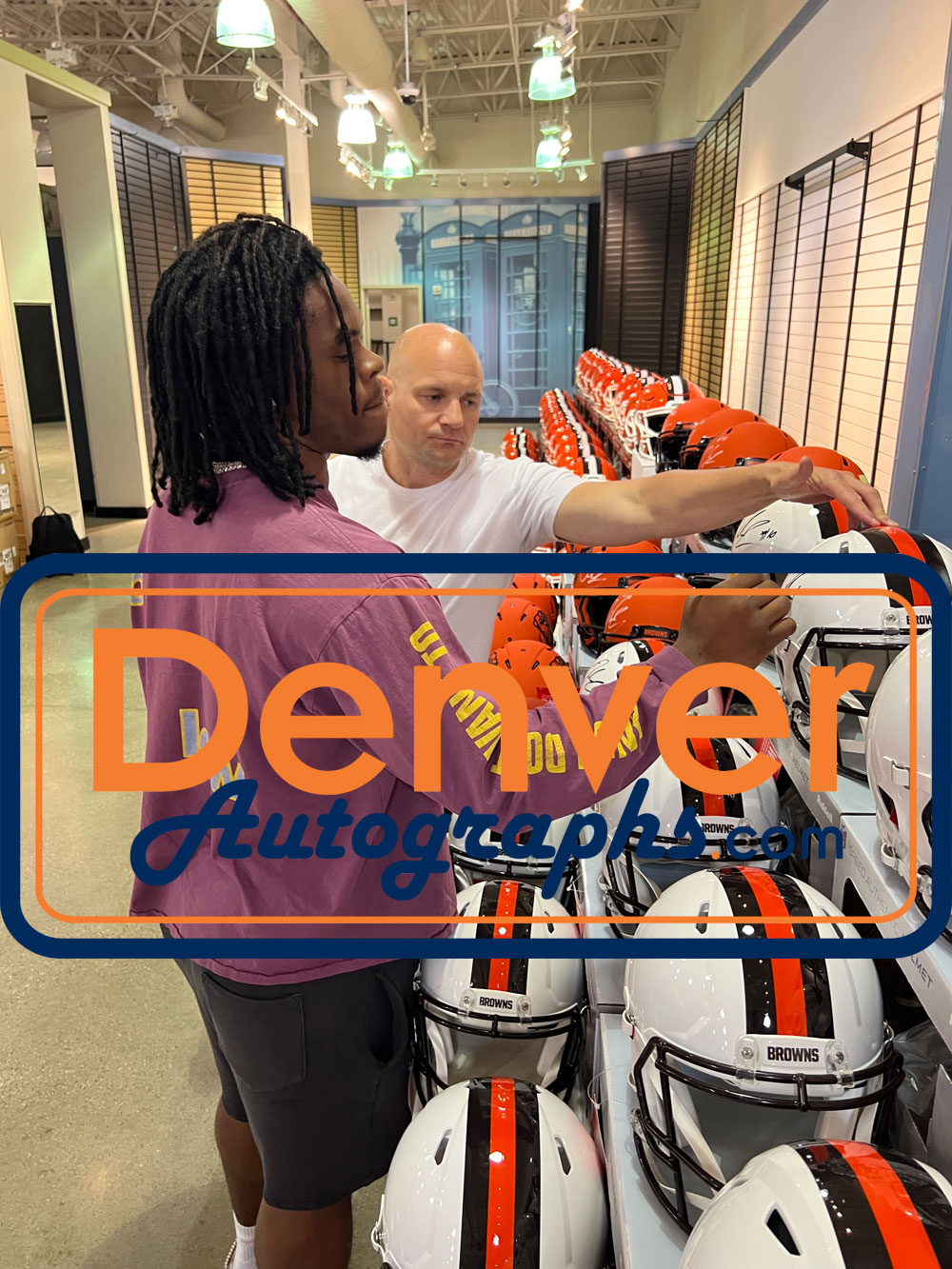 Quinshon Judkins Autographed Cleveland Browns Pro 23ALT Helmet Beckett WIT 53111 6 Quinshon Judkins Autographed Cleveland Browns Pro 23ALT Helmet Beckett WIT 53111