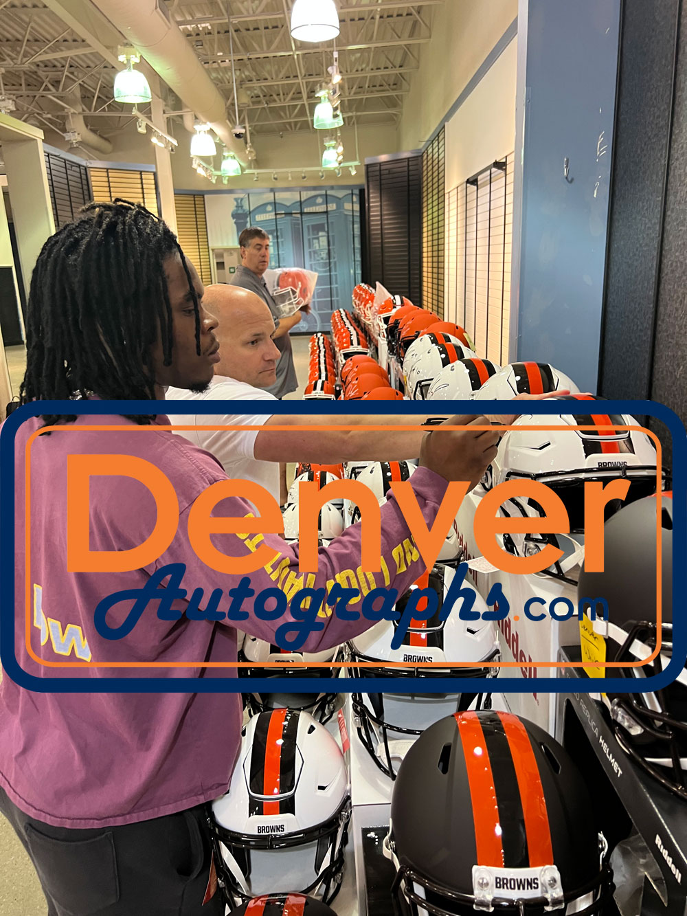 Quinshon Judkins Autographed Cleveland Browns Speedflex ALT Helmet Beckett 53119 7 Quinshon Judkins Autographed Cleveland Browns Speedflex ALT Helmet Beckett 53119