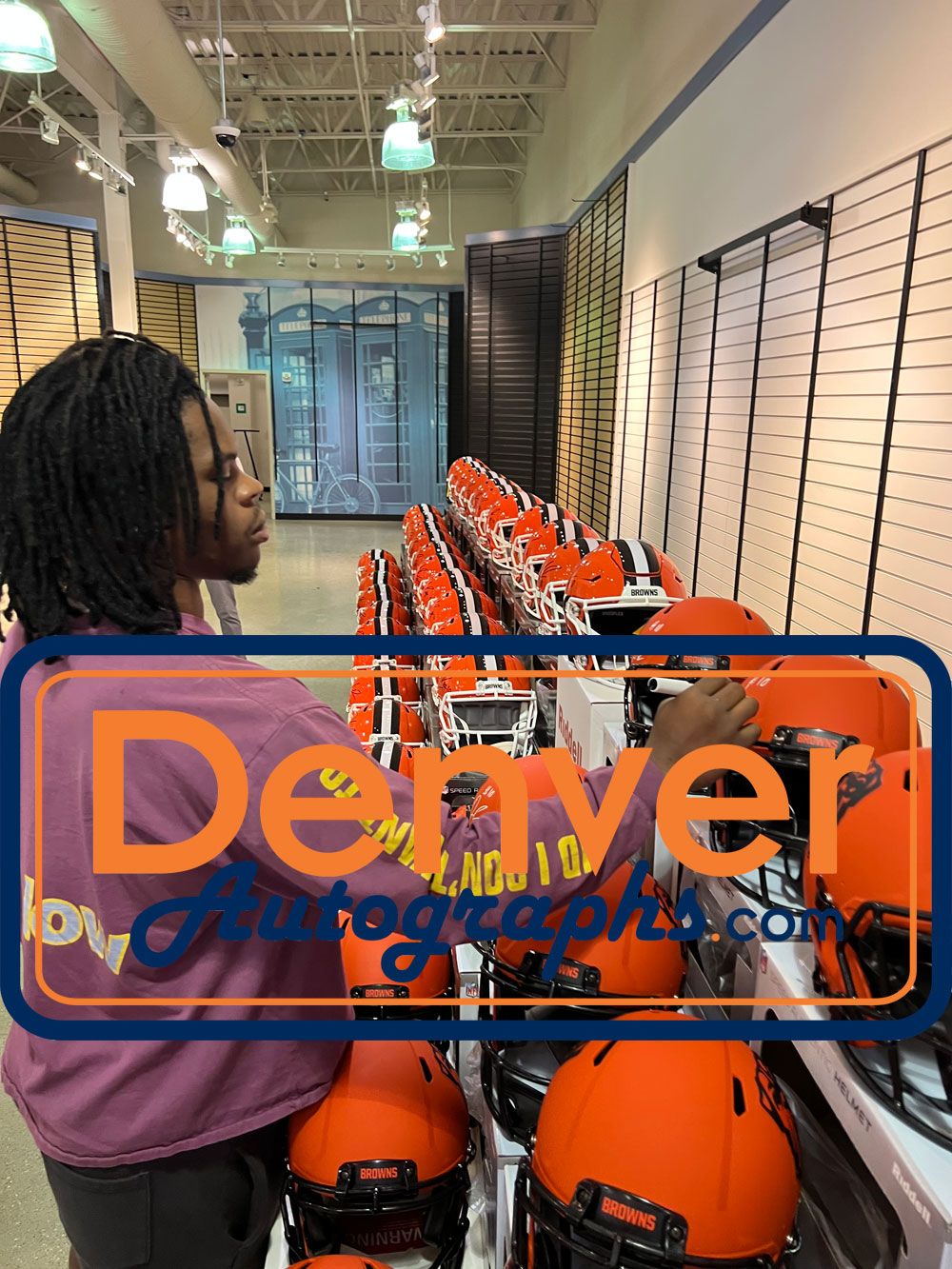 Quinshon Judkins Autographed Cleveland Browns Pro Rave Helmet Beckett WIT 53109 6 Quinshon Judkins Autographed Cleveland Browns Pro Rave Helmet Beckett WIT 53109