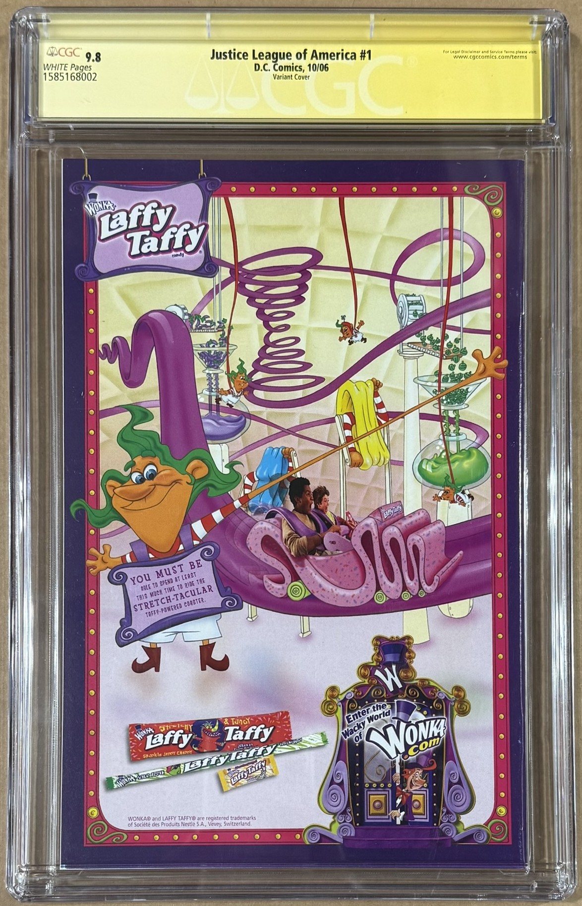 Ben Affleck Gal Gadot Henry Cavill Autographed Jusice League #1 CGC 9 Ben Affleck Gal Gadot Henry Cavill Autographed Jusice League #1 CGC 9.8 56588
