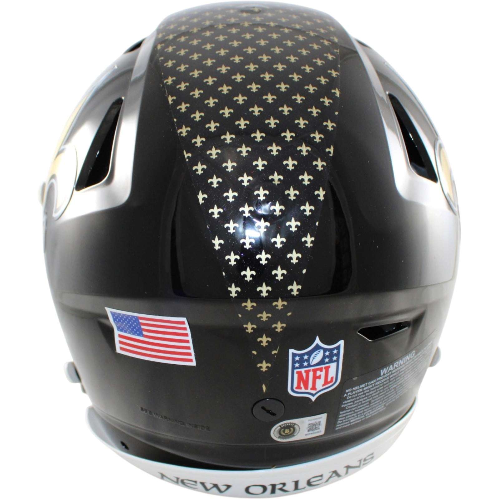 Alvin Kamara Signed New Orleans Saints Speedflex Helmet 22 Alt Beckett WIT 58669 3 Alvin Kamara Signed New Orleans Saints Speedflex Helmet 22 Alt Beckett WIT 58669