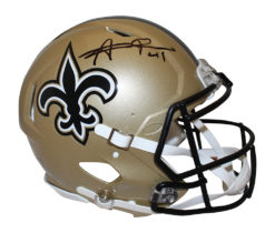 Alvin Kamara Signed New Orleans Saints Authentic Speed Helmet Beckett