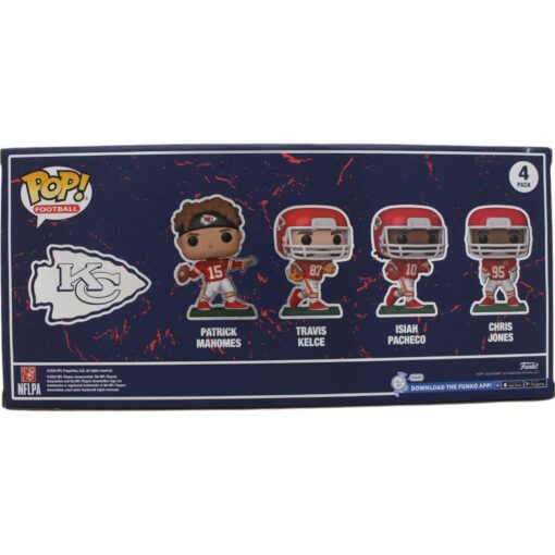Patrick Mahomes Isiah Pacheco Travis Kelce Super Bowl LVIII Funko Pop! 47975