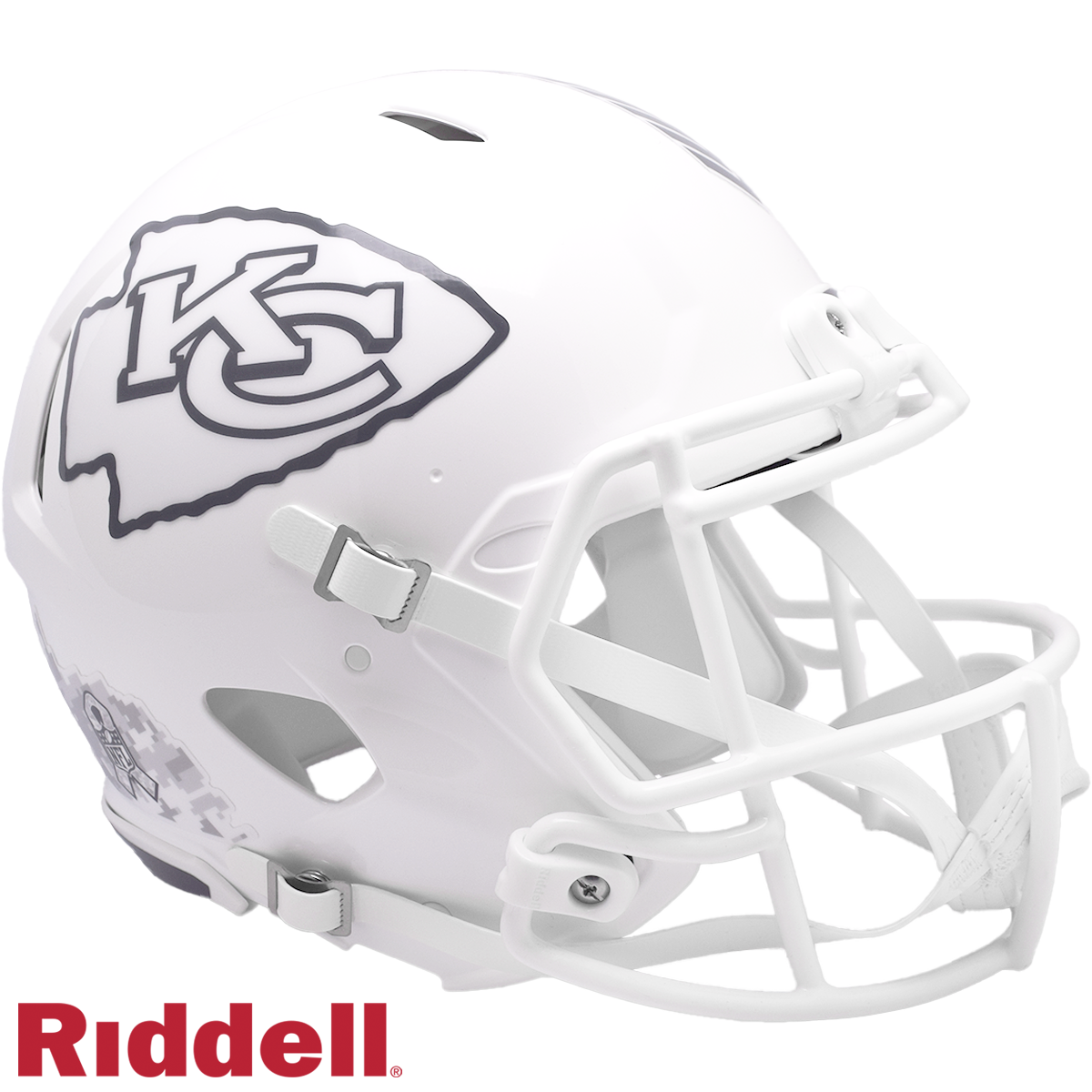 Kansas City Chiefs Full Size Authentic 2024 STS Helmet Riddell New In Box 48090