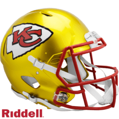 Kansas City Chiefs Full Size Authentic Flash Helmet Riddell New In Box 30814