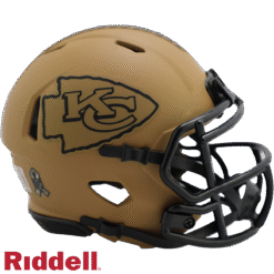 Kansas City Chiefs Riddell New In Box 2023 Salute to Service Mini Helmet 42301