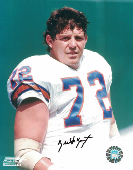 Keith Kartz Autographed/Signed Denver Broncos 8x10 Photo 27534 PF