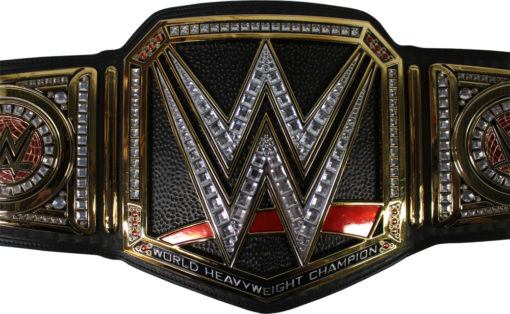 Travis Kelce Autographed/Signed WWE Championship Replica Belt BAS 26568