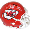 Travis Kelce Signed Kansas City Chiefs Authentic Speed Helmet SB Champ BAS 26571