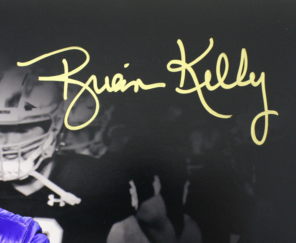 Brian Kelly Signed Notre Dame Fighting Irish 11x14 Photograph Fanatics