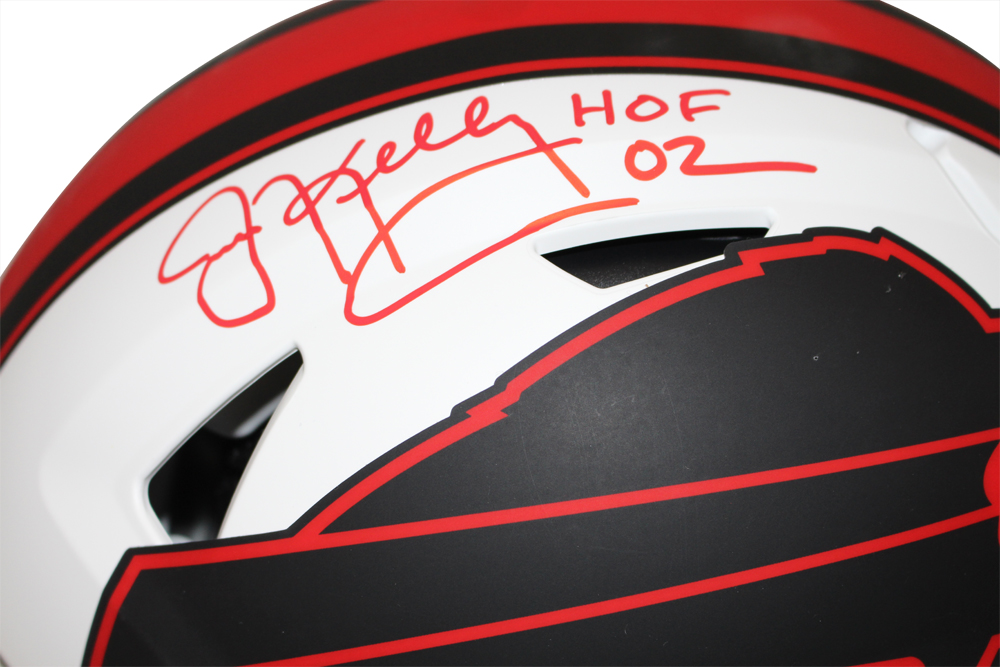 Jim Kelly Signed Buffalo Bills Authentic Lunar Speed Flex Helmet Beckett