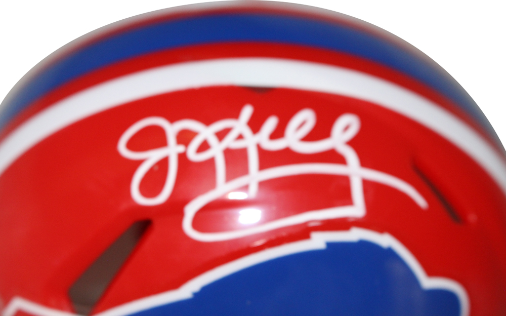 Jim Kelly Autographed/Signed Buffalo Bills Mini Helmet TB Beckett