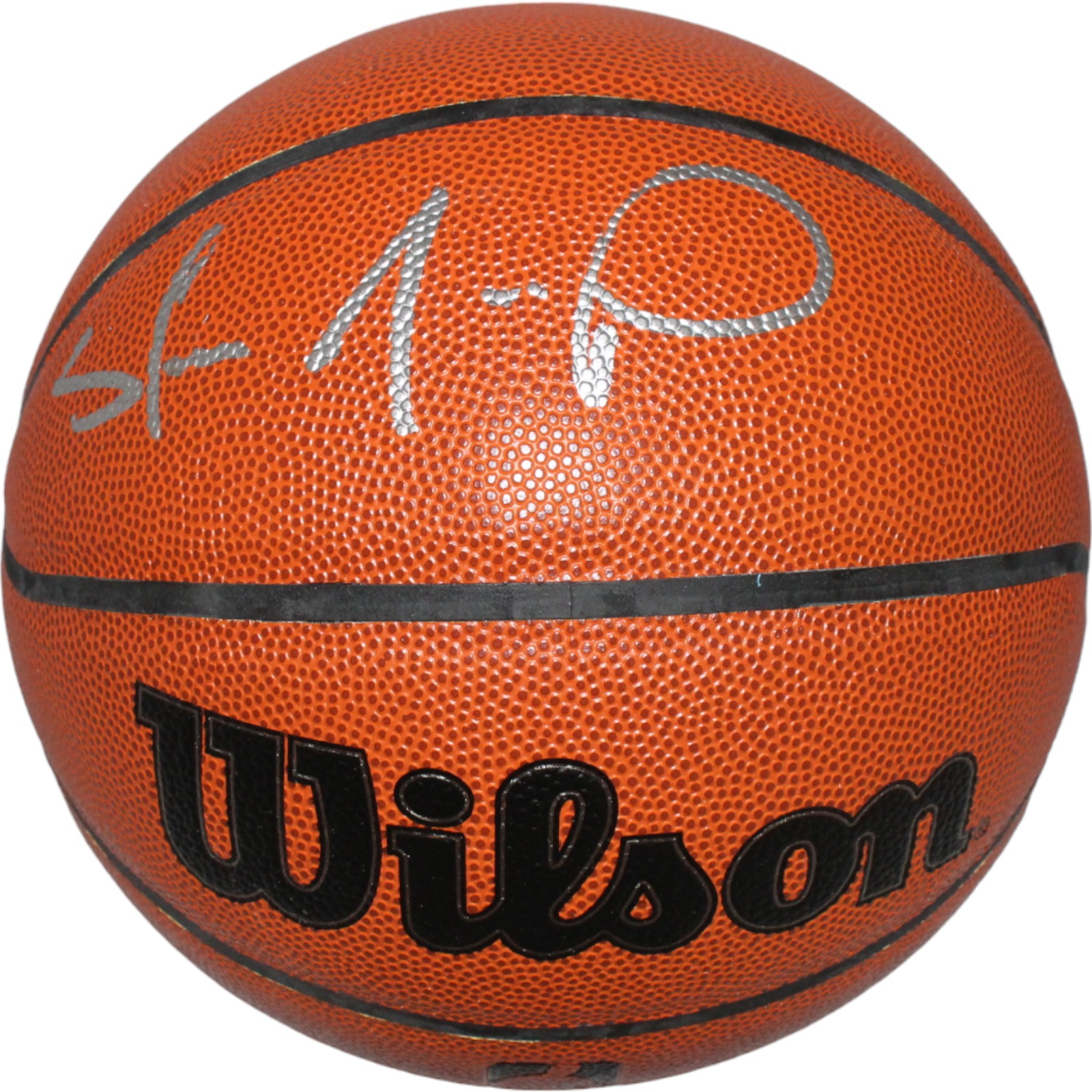 Shawn Kemp Autographed/Signed Seattle Super Sonics Basketball BAS