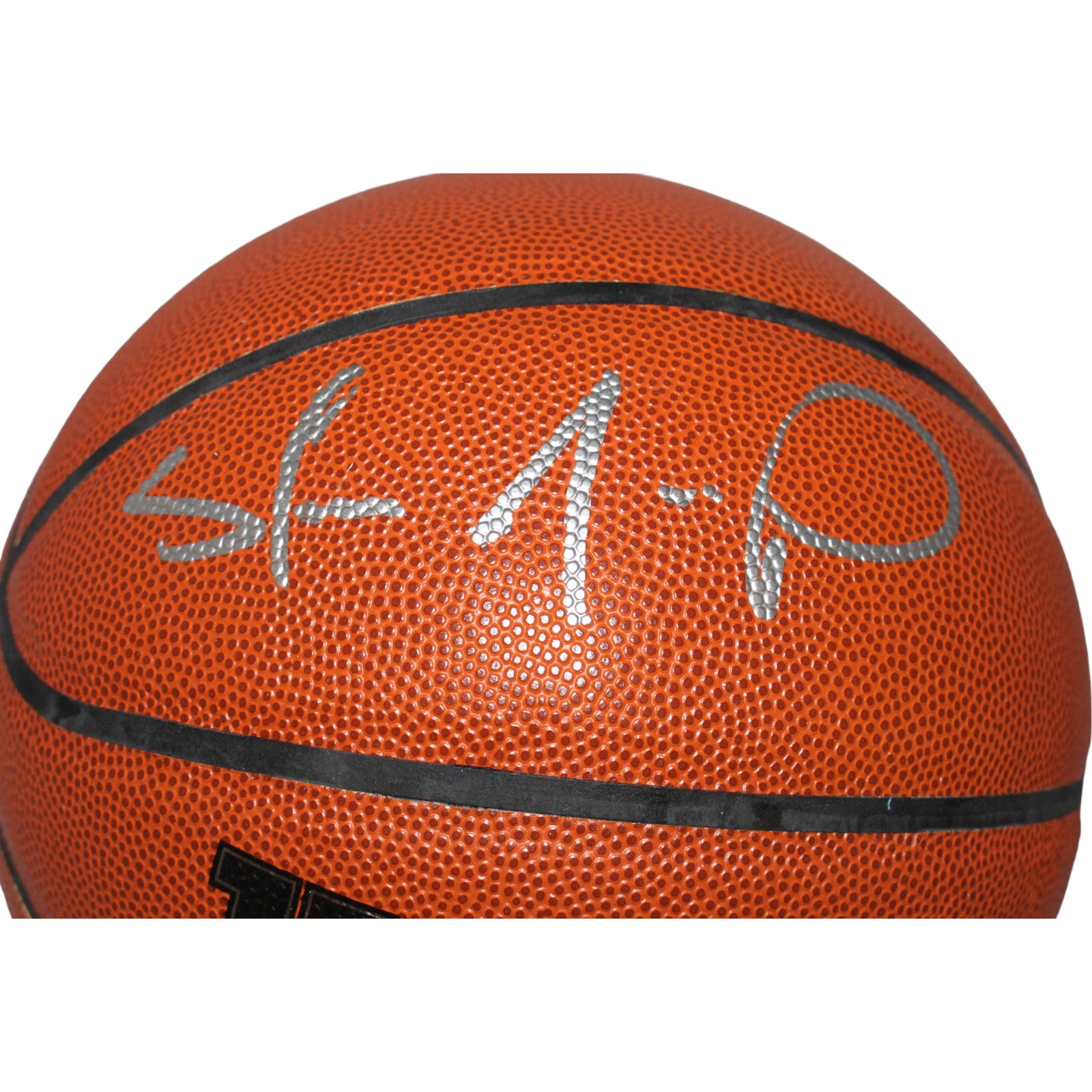 Shawn Kemp Autographed/Signed Seattle Super Sonics Basketball BAS