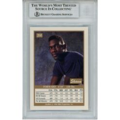 Shawn Kemp Autographed 1990 Skybox #268 Slabbed Trading Card Beckett 49358