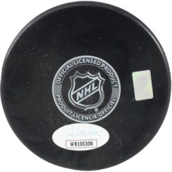 Dave Keon Autographed/Signed Toronto Maple Leafs Logo Puck HOF JSA 53993