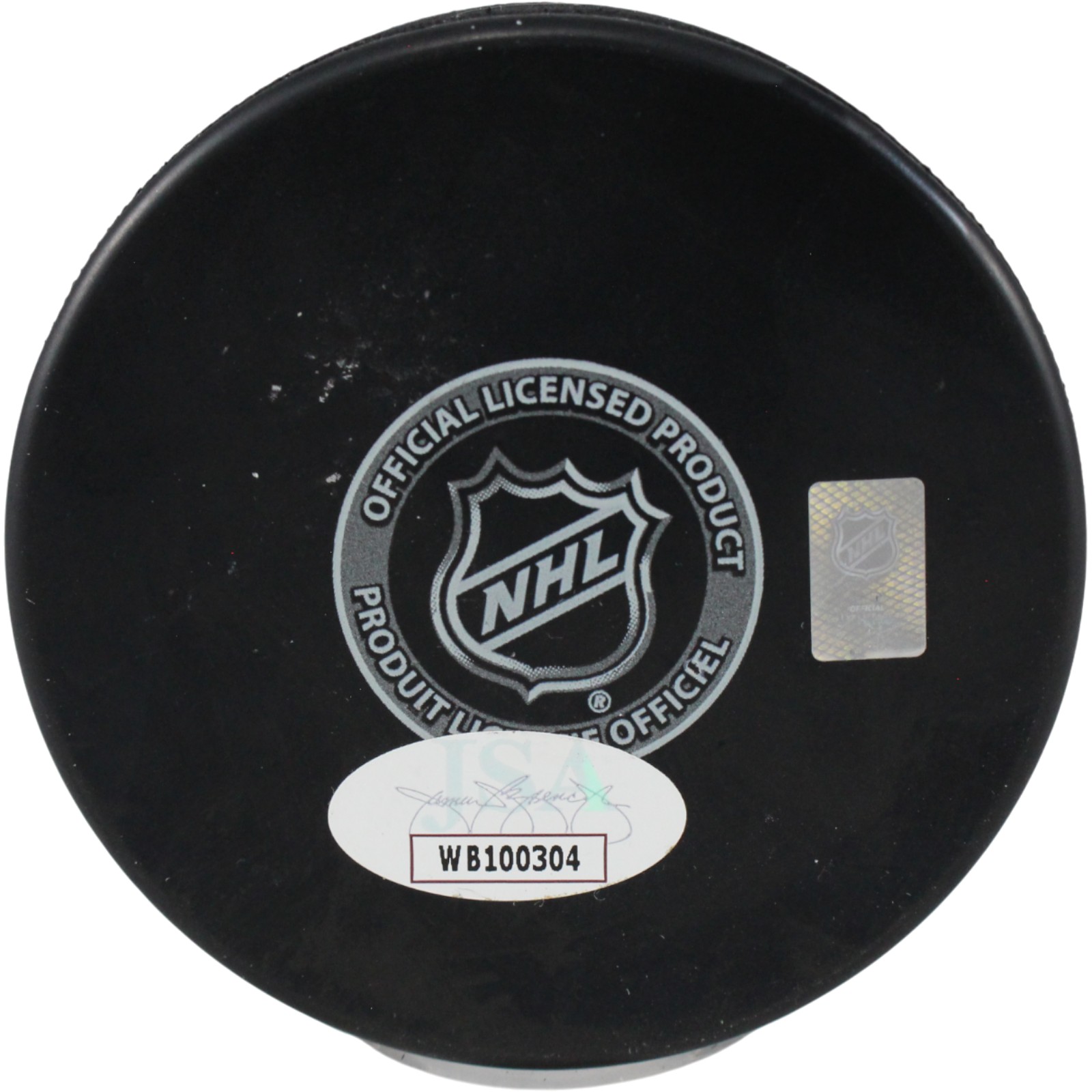 Dave Keon Autographed/Signed Toronto Maple Leafs Logo Puck NHL Top 100 JSA 53989 2 Dave Keon Autographed/Signed Toronto Maple Leafs Logo Puck NHL Top 100 JSA 53989