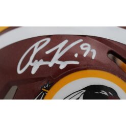 Ryan Kerrigan Autographed Washington Redskins Speed Mini Helmet Beckett 48057