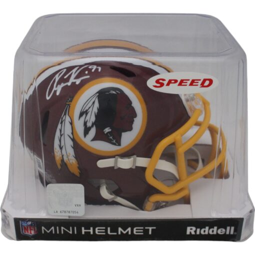 Ryan Kerrigan Autographed Washington Redskins Speed Mini Helmet Beckett 48057