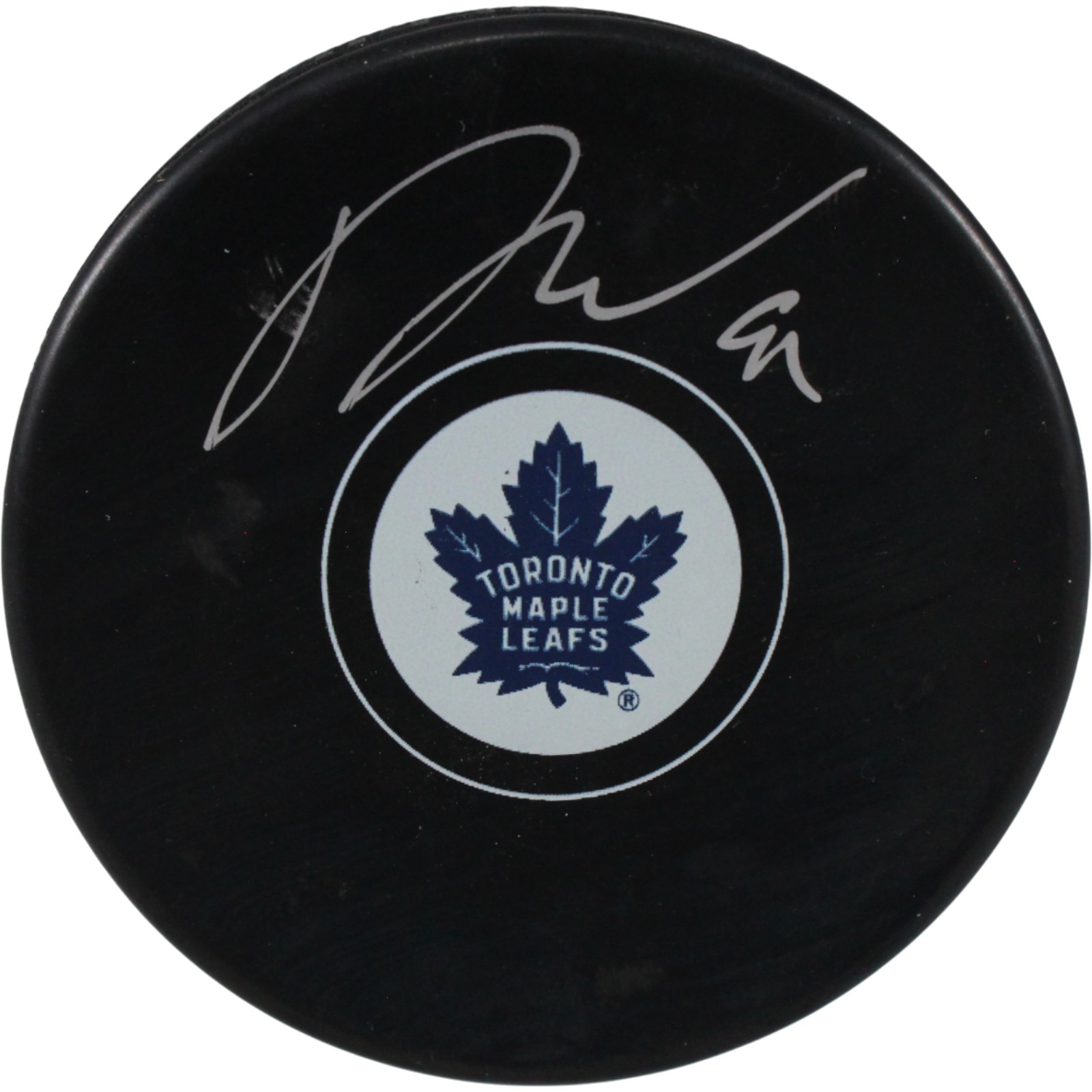 Phil Kessel Autographed/Signed Toronto Maple Leafs Logo Puck JSA 53994