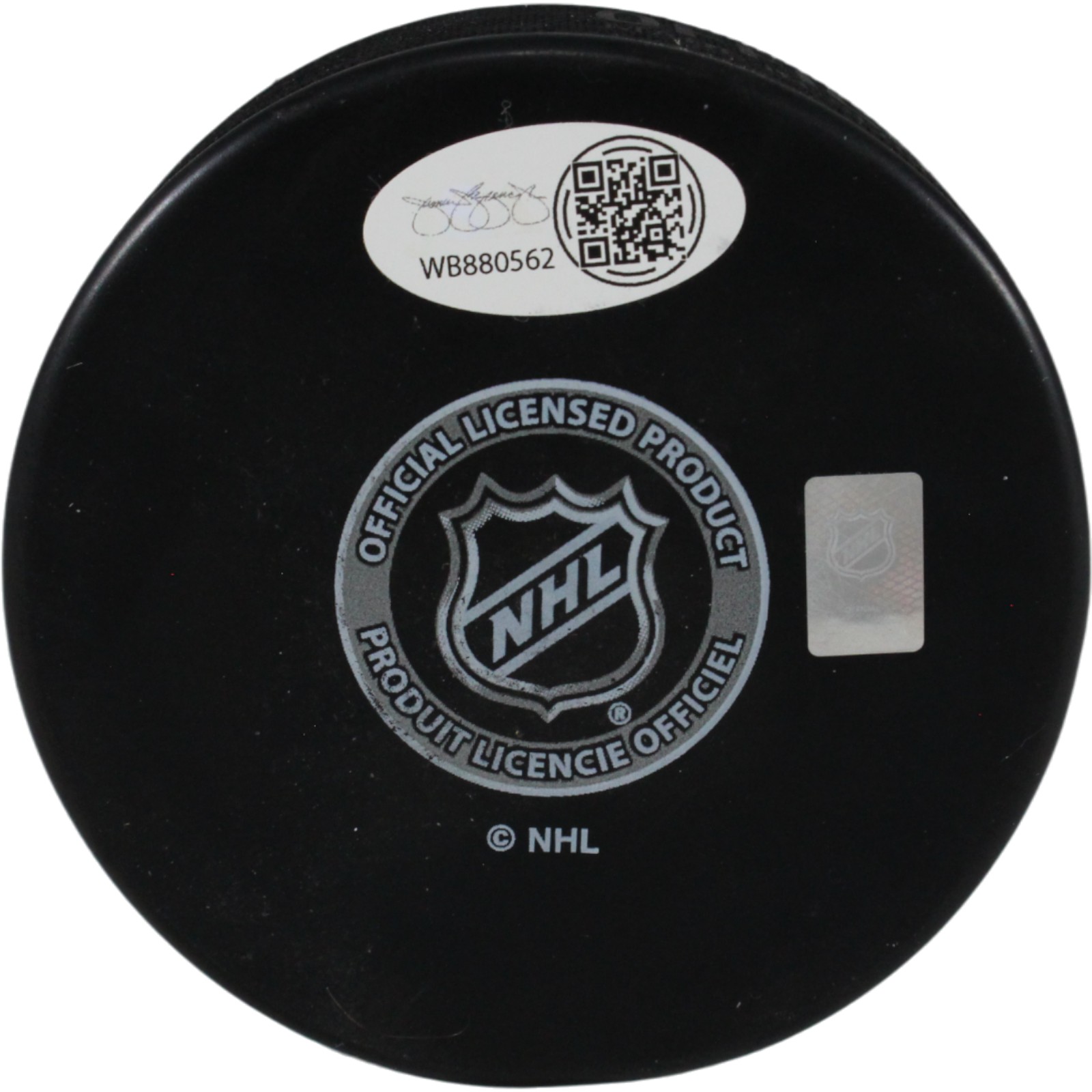 Phil Kessel Autographed/Signed Toronto Maple Leafs Logo Puck JSA 53994