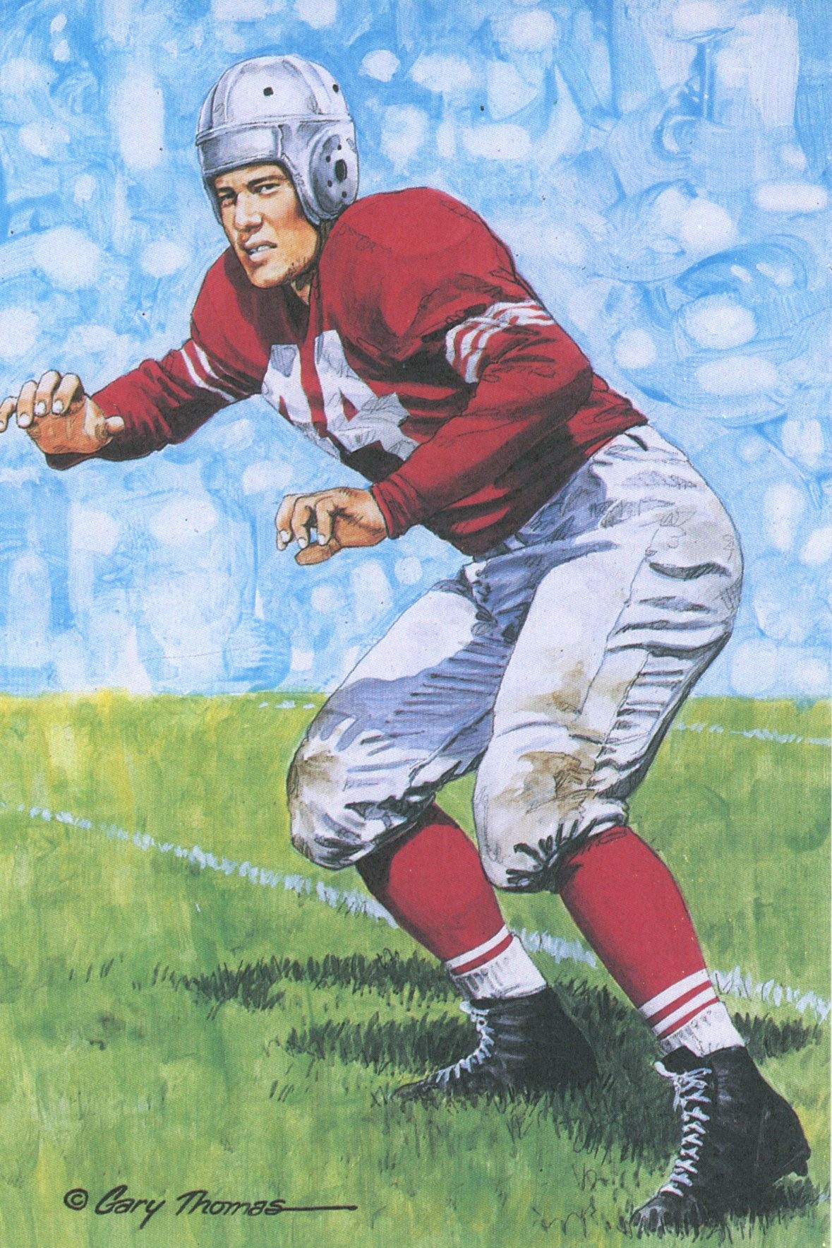 Frank "Bruiser" Kinard Brooklyn Dodgers Goal Line Art Card #17 /5000 58098 1 Frank "Bruiser" Kinard Brooklyn Dodgers Goal Line Art Card #17 /5000 58098