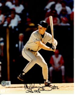 Mike Kingery Autographed Colorado Rockies 8x10 Photo John 14:6 Beckett 55881