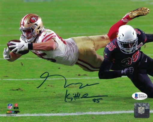 George Kittle Autographed/Signed San Francisco 49ers 8x10 Photo BAS 26076 PF
