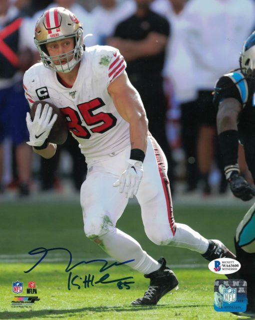 George Kittle Autographed/Signed San Francisco 49ers 8x10 Photo BAS 26077 PF