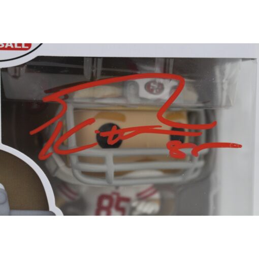 George Kittle Autographed San Francisco 49ers Funko Pop! #167 Beckett 42380