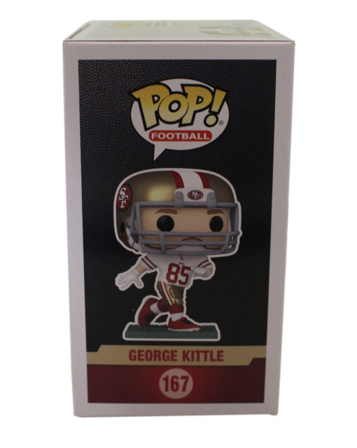 George Kittle Autographed San Francisco 49ers Funko Pop! #167 Beckett